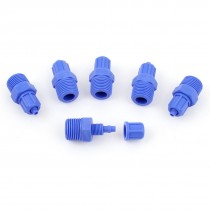 6pcs 16mm 3 8BSP Straight Pneumatic Quick Coupler Pipe Connector for 6mm OD Hose