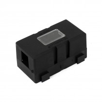 Black Fork Plug Type Auto Car Fuse Holder Base w Cap