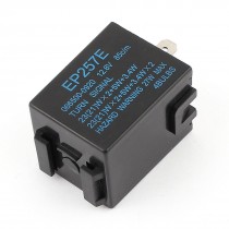 DC 12 8V 3 Pin SPST Turn Signal Light LED Flasher Relay for Car Motorcycle