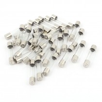 30pcs 6x30mm 2 5A 250V Quick Blow Fast Acting Cartridge Glass Tube Fuse