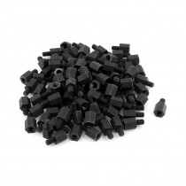 50pcs M4 Male x Female 8mm 6mm Nylon Hex Standoff Spacer Pillar for Motherboard
