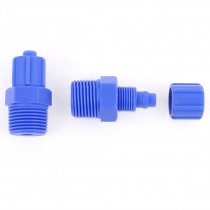 2pcs 3 8BSP Male Pneumatic Quick Fitting Hose Pipe Connector Coupler 8mm OD