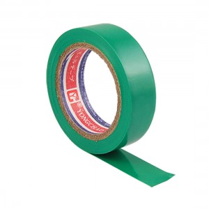 Cable Wrapping Plastic Green Adhesive Insulation Tape 10M