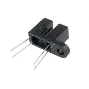 10 Pcs 1/8" Gap 4 Pin Slotted Optical Switch w Bracket