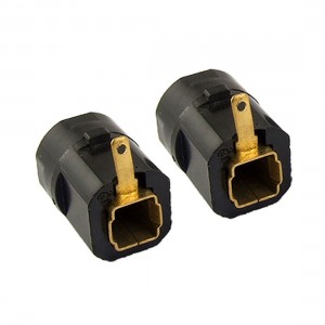 2 Pcs Motor Carbon Brush Holder w Gold Tone Lug for Electric Planer