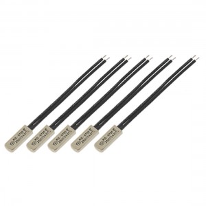 5 Pcs RS-9700 95C 203F N.C Thermostat Temperature Switch Bimetal Disc 250V 5A