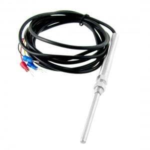 PT100 Probe Temperature Control Sensor Thermocouple 1.9M Black