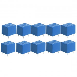 10 x DC 12V Coil 10A/125V AC 10A/28V DC 5 Pins SPST Power Relay JQC-3F