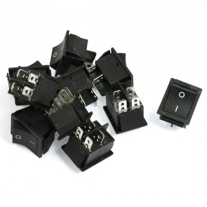 10 x DPST ON-OFF 4 Pin Rocker Boat Switches 16A/250V 20A/125V