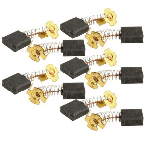 43/64" x 43/64" x 7/25" Power Tool Part Carbon Brushes 10 Pcs