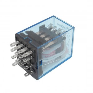 HH54P-L 220/240VAC Coil Voltage 4P2T 14 Pins 3A Red LED Light Power Relay