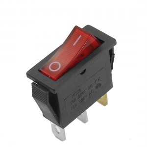 SPDT 2 Position 3 Pins AC 10A/250V 15A/125V Snap in Boat Rocker Switch