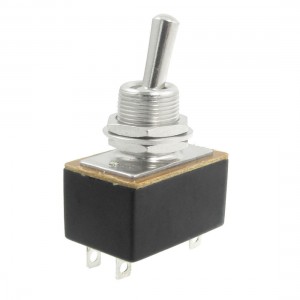 AC 220V 3A 115V 6A 2P1T DPST On/Off 2 Position 4 Pins Toggle Switch Jlror