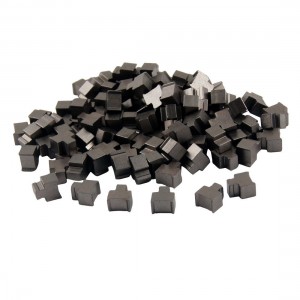 100 Pcs RY3D-4 Electric Motor Carbon Brushes 1/4" x 7/32" x 1/7"