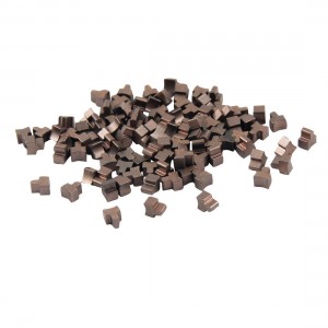 100 Pcs RY2A-7 Electric Motor Carbon Brushes 3/25" x 1/11" x 1/16"