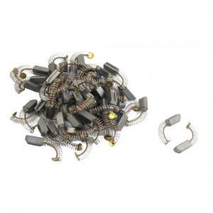 50 Pcs Replacement 15/64" x 15/64" x 35/64" Electric Motor Carbon Brush