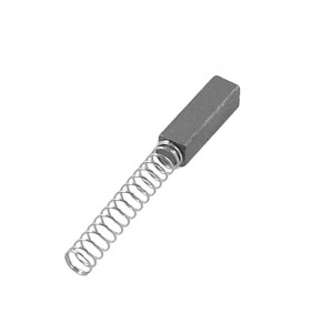 14mm x 4mm x 4mm Power Tool Spring Carbon Brushes Black