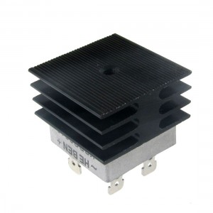 25A 1000V Metal Case Bridge Rectifier with Heatsink KBPC2510