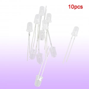10Pcs 5mm Bright LED Blue Light Emitting Diode Bulb