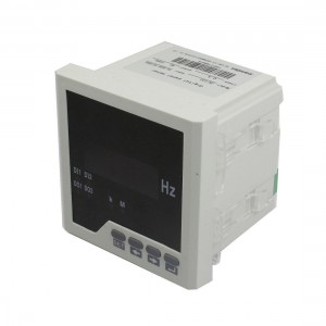 4 Digits Red LED Display AC 220V Frequency Meter Gauge New