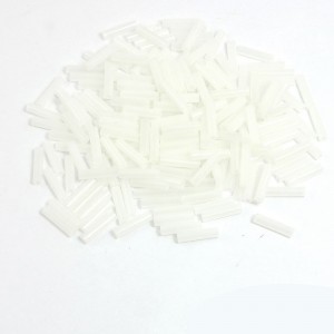 200Pcs White Nylon PCB Mount 17mm Length 3mm LED Spacer