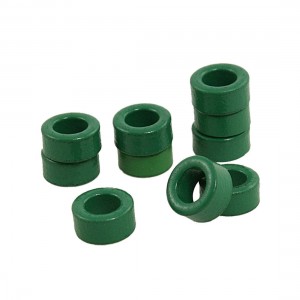 10 Pcs Inductor Coils Green Toroid Ferrite Cores 10mm x 6mm x 5mm