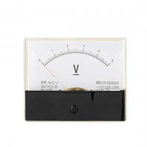 44C2 Analog DC 0-5V Voltage Panel Meter Voltmeter Gauge