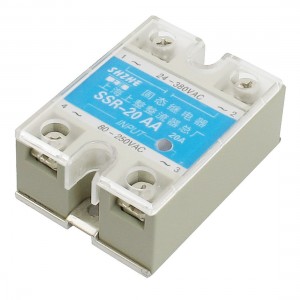 SSR-20AA AC to AC Covered Solid State Module Relay AC 80-250V AC 24-380V