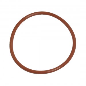 Red Silicone O Ring Shaft Seal Grommets 70mm x 63mm x 3.5mm