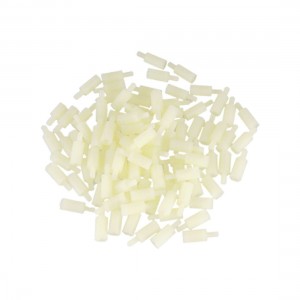 100 Pcs Motherboard Bolt 18 x 6mm Hex Threaded Standoff