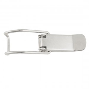 2 Pcs Silver Tone Hardware Case Box Safety Metal Fixing Hasp Latch