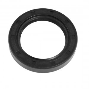 50mm x 72mm x 12mm Nitrile Rubber Double Lip TC Oil Shaft Seal Black