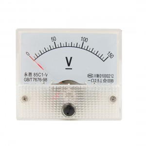 85C1 Rectangle Analog Volt Panel Meter Gauge DC 0-150V