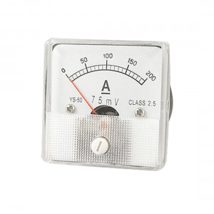 0-200A DC Current Panel Meter Analogue Amperemeter