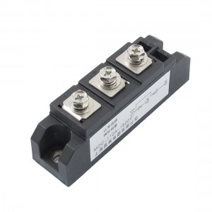 Black 3 Terminals Rectifier Module Transistor Semiconductor AC 1600V 110A