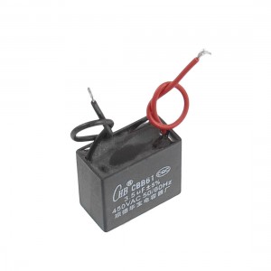 CBB61 Model 3.5uF AC 450V Rectangle Non Polar Motor Run Capacitor