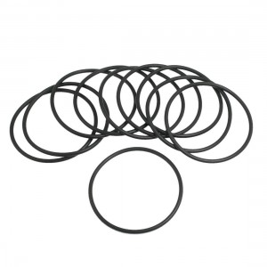 10 Pcs 67mm x 3.1mm Black Silicone O Rings Oil Seals Gaskets