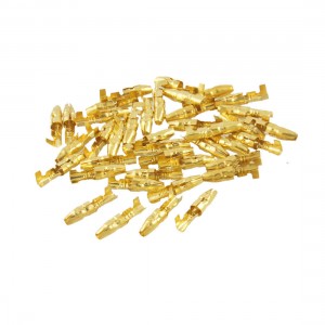 40 x 3mm 3/25" Width Stud Non Insulated Bare Ring Lug Terminal Connector