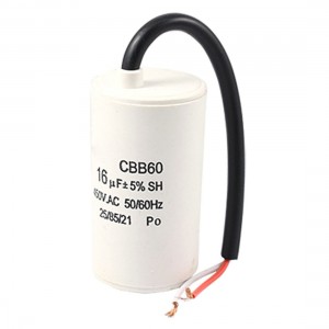 AC 450V 16UF Washing Machine Polypropylene Film Motor Capacitor Nyotv