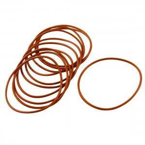 10 Pcs Red Silicone O Ring Oil Seals Gaskets Washers 70mm x 2.5mm