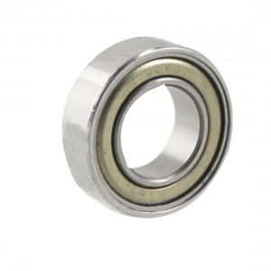 17mm x 9mm x 5mm Metal Sealed Deep Groove Roller Bearings