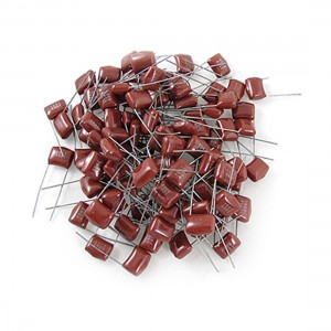 100 Pcs 0.1uF 400V Metallized Polyester Film Capacitor