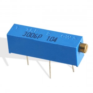 3 x 100K ohm 3 Terminals Trimmer Resistor Potentiometer