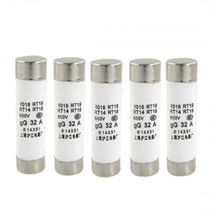 500V 32A Ceramic Tube Cylindrical Fuse Links 14 x 51mm (Bag of 5)