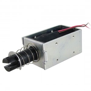 DC 12V 1 25A Open Frame Linear Solenoid Electromagnet