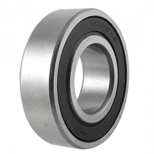 6205RS 25mm x 52mm x 15mm Double Rubber Seals Motor Metric Ball Bearing