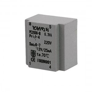 0.3VA Rated Load Encapsulated Transformer PE2006-M