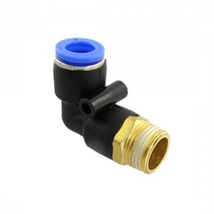 16mm Screw 10mm Hole Pneumatic Push in Quick Connector