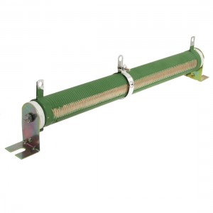 200W Watt 100 Ohm Ceramic Tube Adjustable Rheostat Resistor