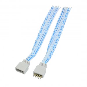 Waterproof Connector Cable Adapter 10 Pins 2 Pcs For RGB LED Strip Stripe